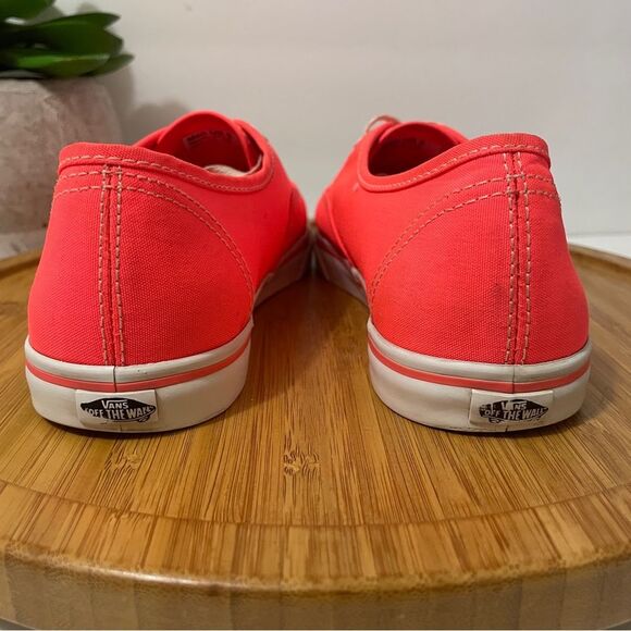 Vans Lo Pro Neon Pink Skater Sneaker Women's 6.5 Canvas Tennis Shoe Punk Rock - Picture 4 of 8